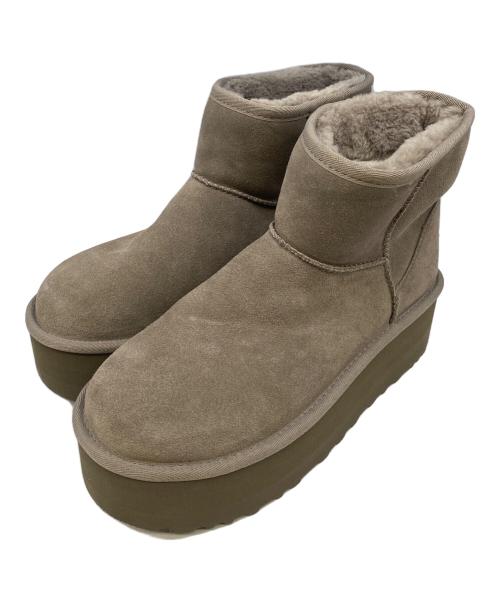 UGG（アグ）UGG (アグ) 厚底ムートンブーツ ブラウン サイズ:25の古着・服飾アイテム