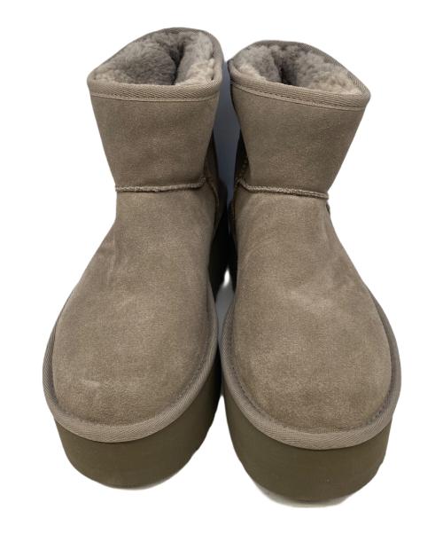 UGG（アグ）UGG (アグ) 厚底ムートンブーツ ブラウン サイズ:25の古着・服飾アイテム