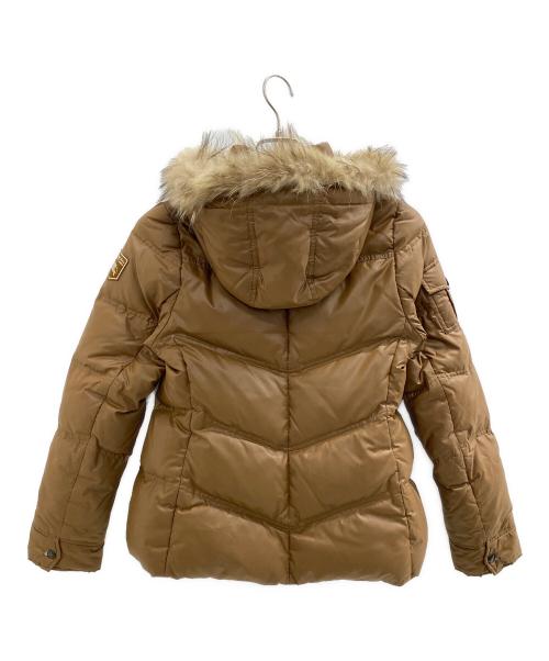 BURBERRY BLUE LABEL（バーバリー ブルー レーベル）BURBERRY BLUE LABEL (バーバリー ブルー レーベル) ダウンジャケット ブラウン サイズ:M (38)の古着・服飾アイテム