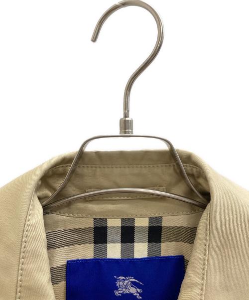 BURBERRY BLUE LABEL（バーバリー ブルー レーベル）BURBERRY BLUE LABEL (バーバリー ブルー レーベル) ショートトレンチコート カーキ サイズ:L (40)の古着・服飾アイテム
