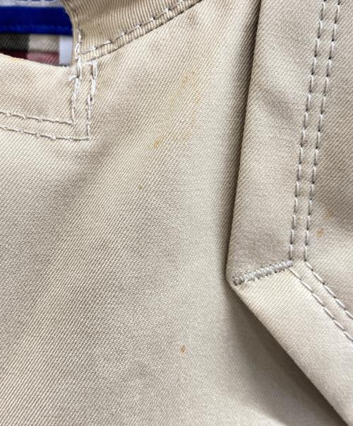 BURBERRY BLUE LABEL（バーバリー ブルー レーベル）BURBERRY BLUE LABEL (バーバリー ブルー レーベル) ショートトレンチコート カーキ サイズ:L (40)の古着・服飾アイテム
