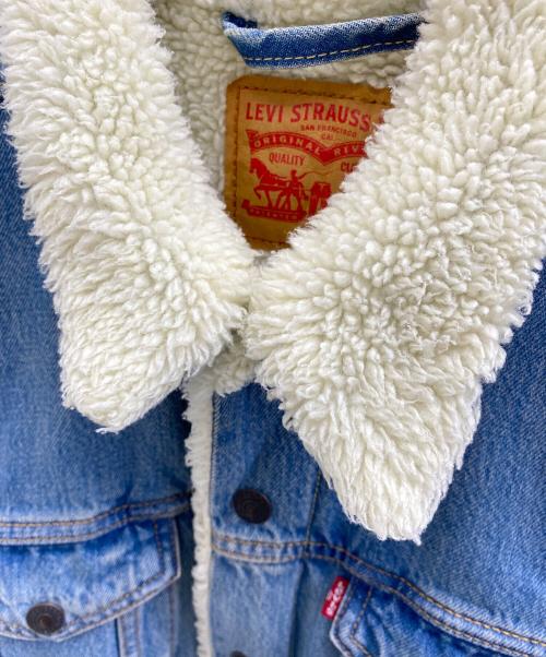 LEVI'S（リーバイス）LEVI'S (リーバイス) 裏ボアデニムジャケット ブルー サイズ:Mの古着・服飾アイテム