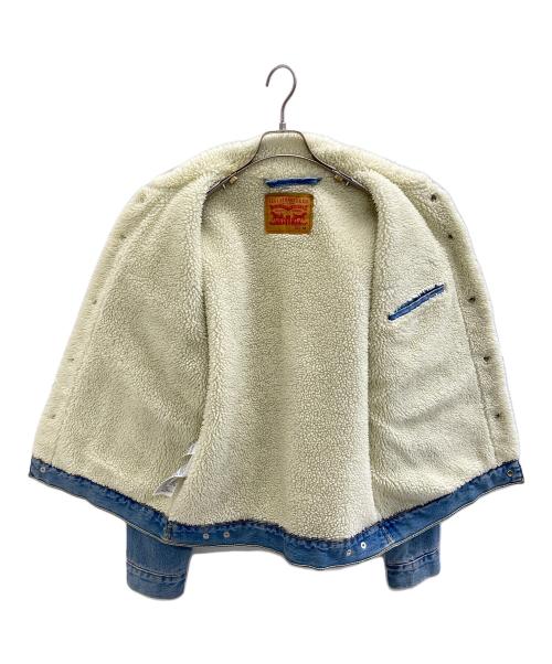 LEVI'S（リーバイス）LEVI'S (リーバイス) 裏ボアデニムジャケット ブルー サイズ:Mの古着・服飾アイテム