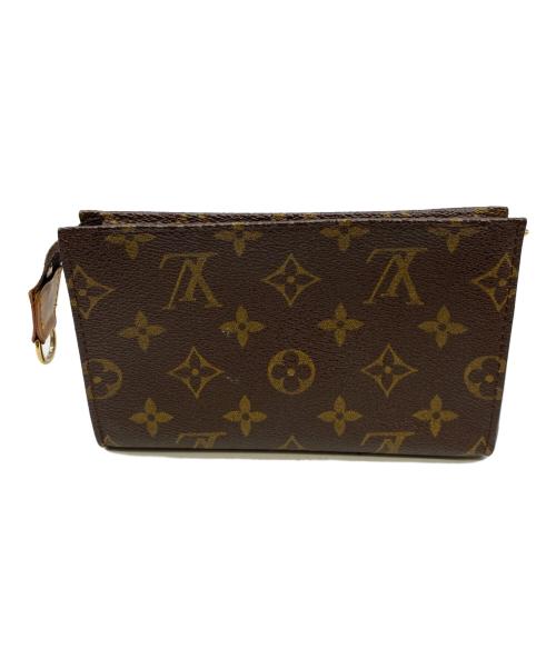 LOUIS VUITTON（ルイ ヴィトン）LOUIS VUITTON (ルイ ヴィトン) ポシェットトワレット15 ブラウンの古着・服飾アイテム
