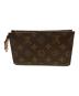 LOUIS VUITTON (ルイ ヴィトン) ポシェットトワレット15 ブラウン：20000円
