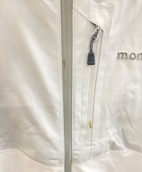 mont-bell（モンベル）mont-bell (モンベル) パウダーホップ パーカ Men's グレー×ホワイト サイズ:XLの古着・服飾アイテム