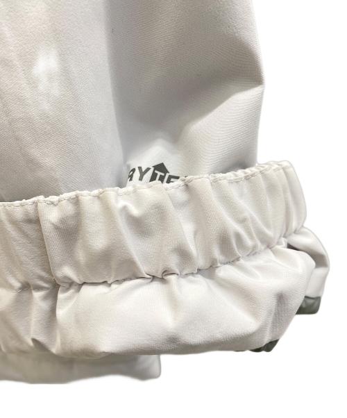 mont-bell（モンベル）mont-bell (モンベル) パウダーホップ パーカ Men's グレー×ホワイト サイズ:XLの古着・服飾アイテム