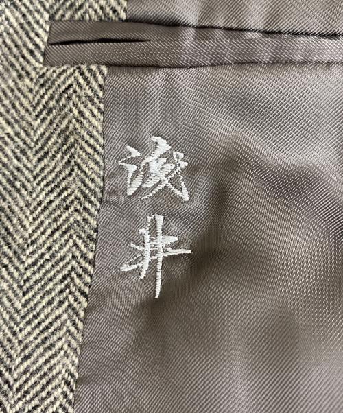 POLO RALPH LAUREN（ポロ・ラルフローレン）POLO RALPH LAUREN (ポロ・ラルフローレン) セットアップスーツ グレー×ブラウン サイズ:A6(M)の古着・服飾アイテム