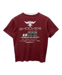 STUDIO D'ARTISAN（ステュディオダルチザン）の古着「Tシャツ」｜ボルドー