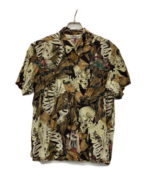 Sun Surf（サンサーフ）Sun Surf (サンサーフ) アロハシャツ ベージュ サイズ:Sの古着・服飾アイテム