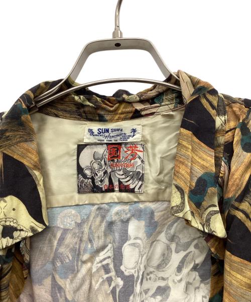 Sun Surf（サンサーフ）Sun Surf (サンサーフ) アロハシャツ ベージュ サイズ:Sの古着・服飾アイテム