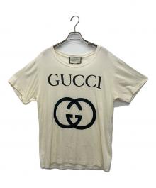 GUCCI（グッチ）の古着「半袖カットソー」｜アイボリー