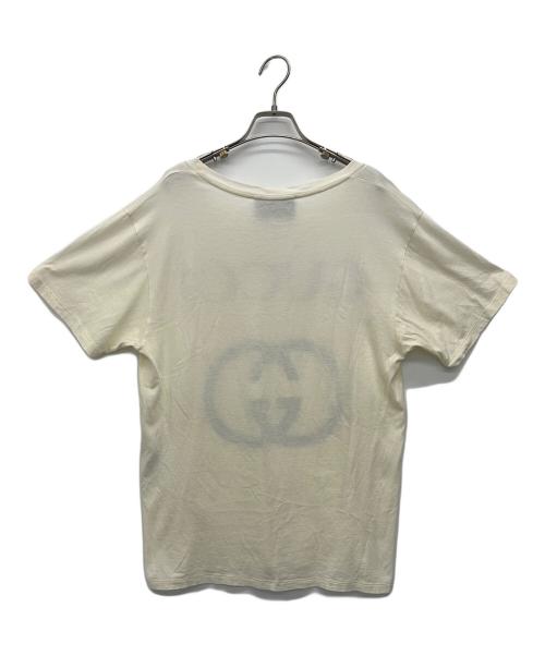 GUCCI（グッチ）GUCCI (グッチ) 半袖カットソー アイボリー サイズ:Sの古着・服飾アイテム