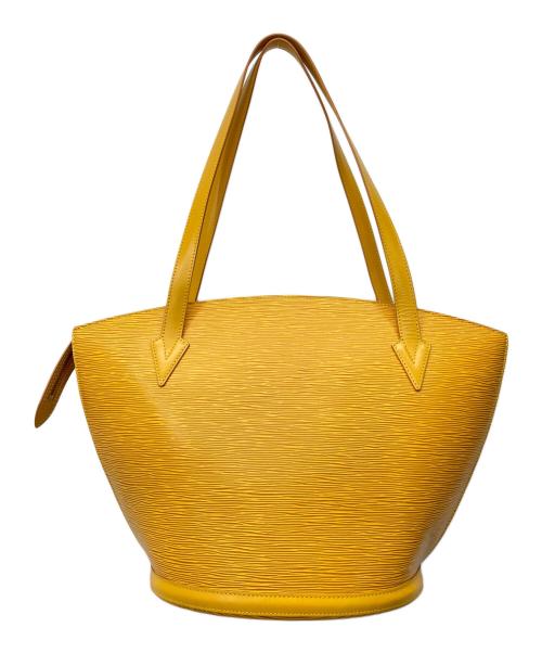 LOUIS VUITTON（ルイ ヴィトン）LOUIS VUITTON (ルイ ヴィトン) トートバッグ　サンジャック・ショッピング タッシリ・イエローの古着・服飾アイテム
