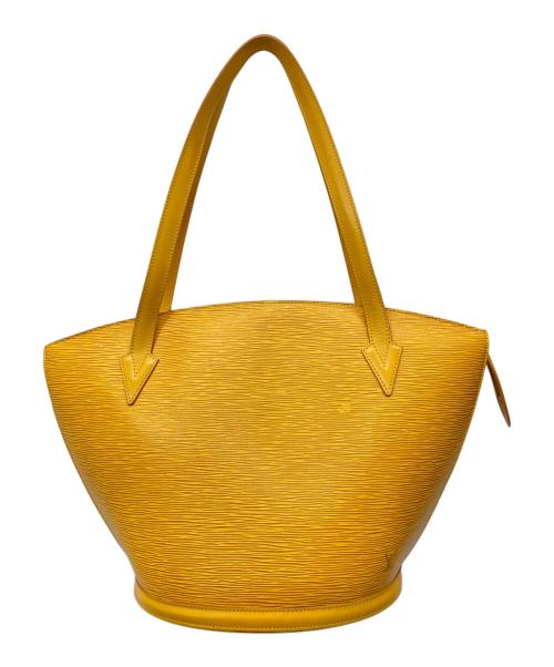 LOUIS VUITTON（ルイ ヴィトン）LOUIS VUITTON (ルイ ヴィトン) トートバッグ　サンジャック・ショッピング タッシリ・イエローの古着・服飾アイテム
