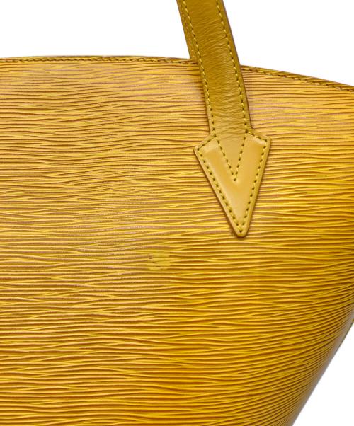 LOUIS VUITTON（ルイ ヴィトン）LOUIS VUITTON (ルイ ヴィトン) トートバッグ　サンジャック・ショッピング タッシリ・イエローの古着・服飾アイテム