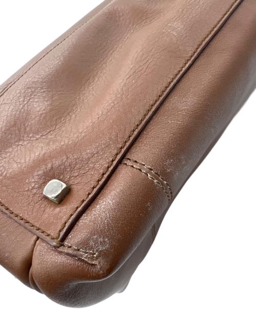 Salvatore Ferragamo（サルヴァトーレ フェラガモ）Salvatore Ferragamo (サルヴァトーレ フェラガモ) レザーバッグ ブラウンの古着・服飾アイテム