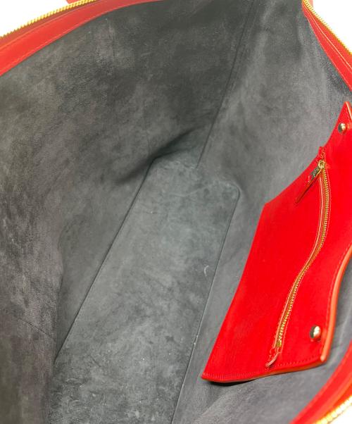 SMYTHSON（スマイソン）SMYTHSON (スマイソン) トートバッグ レッドの古着・服飾アイテム