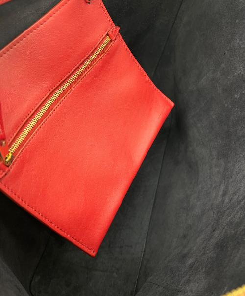 SMYTHSON（スマイソン）SMYTHSON (スマイソン) トートバッグ レッドの古着・服飾アイテム