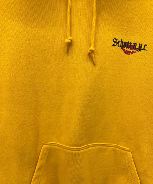 Schott（ショット）Schott (ショット) プルオーバーパーカー イエロー サイズ:Lの古着・服飾アイテム