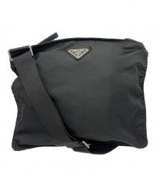 PRADA（プラダ）の古着「ナイロンショルダーバッグ」｜ブラック