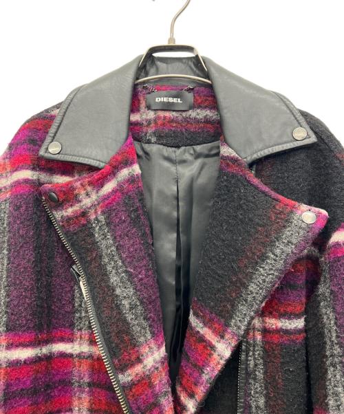 DIESEL（ディーゼル）DIESEL (ディーゼル) ブルゾン パープル サイズ:XSの古着・服飾アイテム