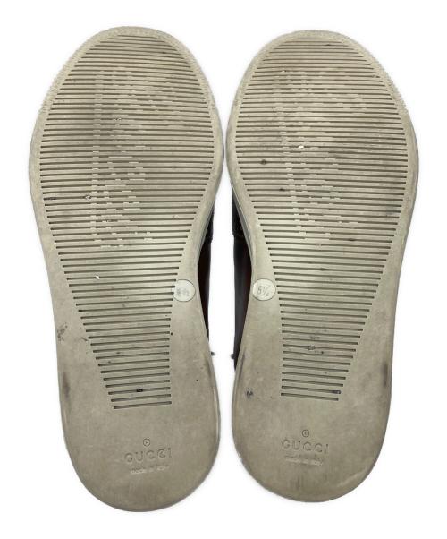 GUCCI（グッチ）GUCCI (グッチ) ウィングチップシューズ ブラウン サイズ:6 1/2の古着・服飾アイテム