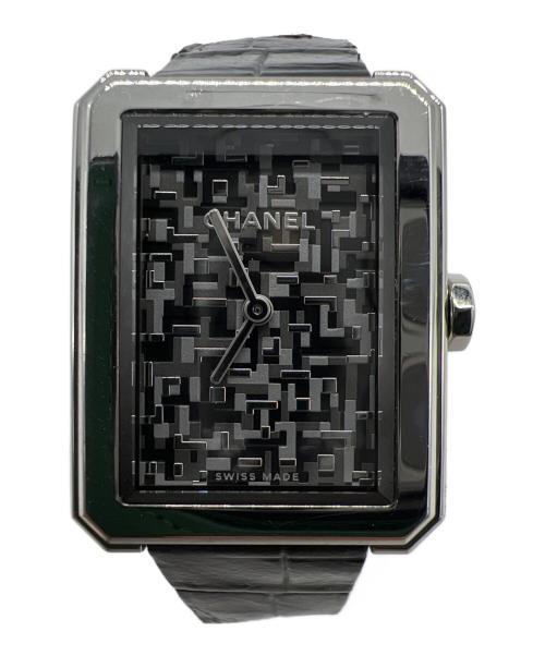 CHANEL（シャネル）CHANEL (シャネル) 腕時計 ブラックの古着・服飾アイテム