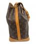 中古・古着 LOUIS VUITTON (ルイ ヴィトン) ショルダーバッグ ノエ モノグラム ブラウン：70000円