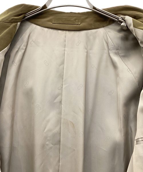 Christian Dior（クリスチャン ディオール）Christian Dior (クリスチャン ディオール) ステンカラーコート ブラウン サイズ:SIZE Mの古着・服飾アイテム