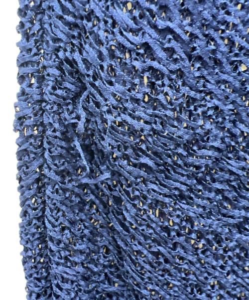 MURRAL（ミューラル）MURRAL (ミューラル) ニットスカート ベージュ×ブルー サイズ:1の古着・服飾アイテム