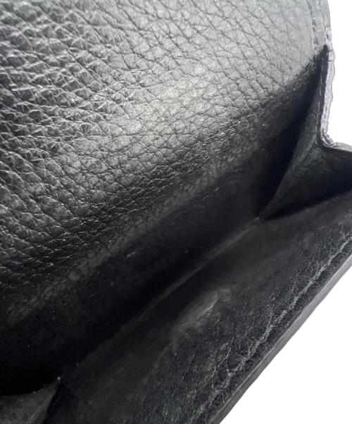 PRADA（プラダ）PRADA (プラダ) 3つ折り財布 ブラックの古着・服飾アイテム