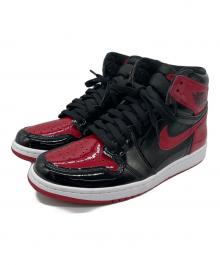 NIKE（ナイキ）の古着「ハイカットスニーカー」｜ブラック×レッド