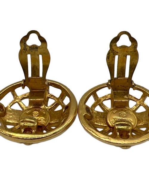 CHANEL（シャネル）CHANEL (シャネル) ヴィンテージイヤリング　ロゴラウンドの古着・服飾アイテム