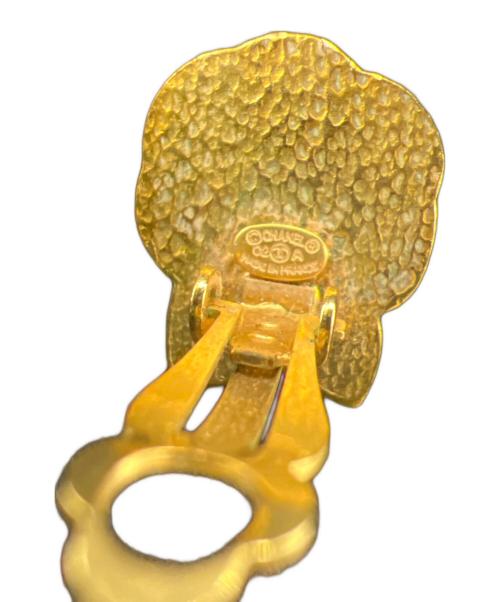 CHANEL（シャネル）CHANEL (シャネル) イヤリング　	カメリア  ブラックの古着・服飾アイテム