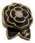 CHANEL（シャネル）の古着「イヤリング　	カメリア 」｜ブラック