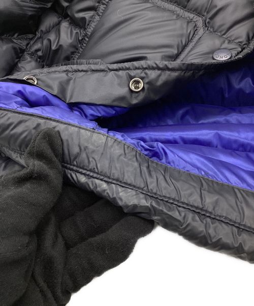 MONCLER（モンクレール）MONCLER (モンクレール) ダウンジャケット ネイビー サイズ:1の古着・服飾アイテム