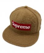 SUPREME×New Eraシュプリーム×ニューエラ）の古着「キャップ」｜ブラウン