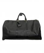 LOUIS VUITTONルイ ヴィトン）の古着「ボストンバッグ エピ キーポル50」｜ノワール