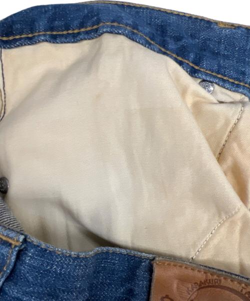 絡繰魂（カラクリタマシイ）絡繰魂 (カラクリタマシイ) デニムパンツ ブルー サイズ:35の古着・服飾アイテム