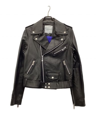 中古・古着通販】UN3D. (アンスリード) レザーライダースジャケット