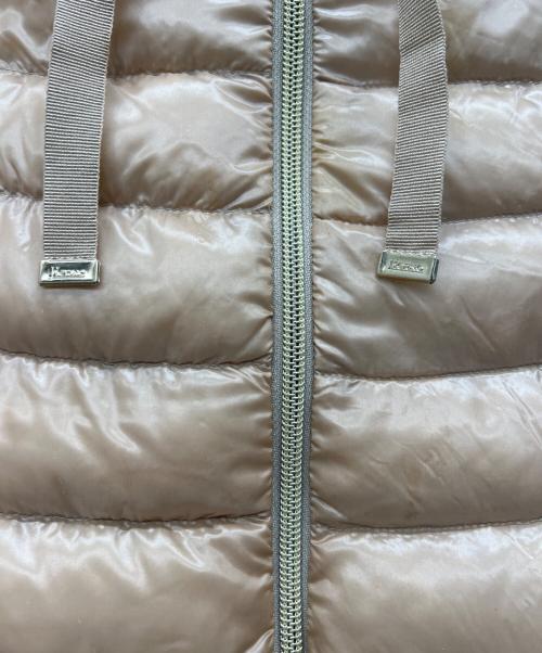 HERNO（ヘルノ）HERNO (ヘルノ) 切替半袖ダウンジャケット ピンク サイズ:42の古着・服飾アイテム