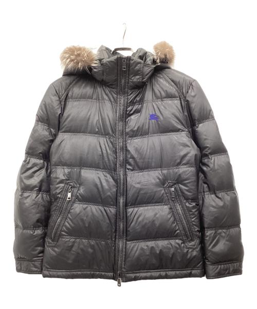 BURBERRY BLACK LABEL（バーバリーブラックレーベル）BURBERRY BLACK LABEL (バーバリーブラックレーベル) ライナー付き　ダウンジャケット ブラック サイズ:Lの古着・服飾アイテム