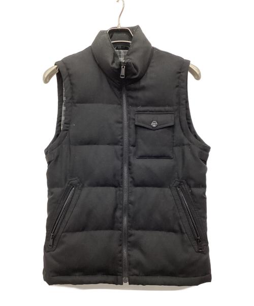 BURBERRY BLACK LABEL（バーバリーブラックレーベル）BURBERRY BLACK LABEL (バーバリーブラックレーベル) ライナー付き　ダウンジャケット ブラック サイズ:Lの古着・服飾アイテム