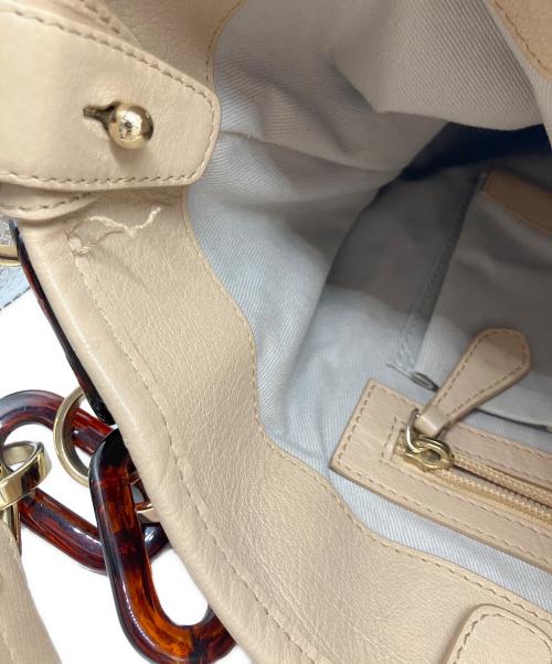 BALLY（バリー）BALLY (バリー) ショルダーバッグ ベージュの古着・服飾アイテム