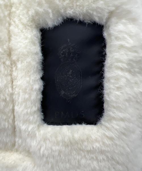 PREMIUM MOOD DENIM SUPERIOR（プレミアムムードデニムスーペリア）PREMIUM MOOD DENIM SUPERIOR (プレミアムムードデニムスーペリア) ファイクファージャケット ネイビー サイズ:‐の古着・服飾アイテム