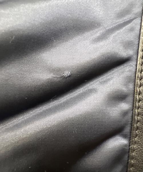 PREMIUM MOOD DENIM SUPERIOR（プレミアムムードデニムスーペリア）PREMIUM MOOD DENIM SUPERIOR (プレミアムムードデニムスーペリア) ファイクファージャケット ネイビー サイズ:‐の古着・服飾アイテム