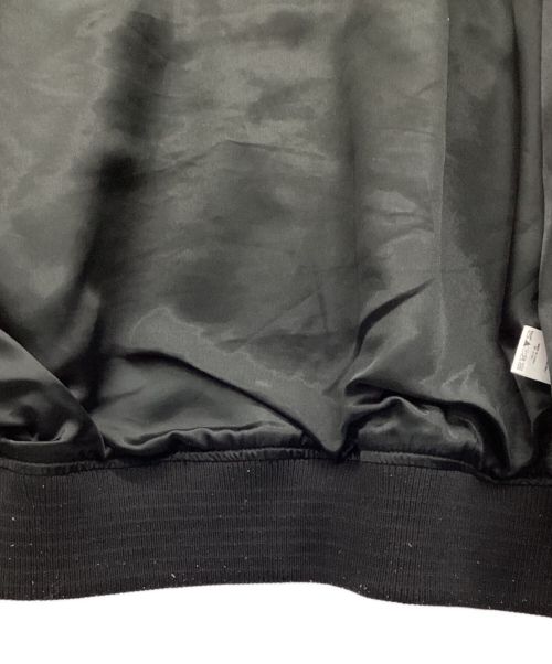 SUPREME（シュプリーム）Supreme (シュプリーム) Suede Varsity Jacket ブラック サイズ:Mの古着・服飾アイテム