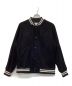 Supreme（シュプリーム）の古着「Suede Varsity Jacket」｜ブラック