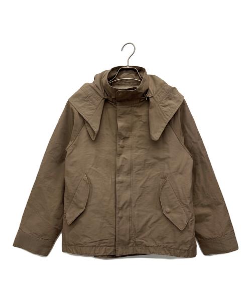 BEAUTY&YOUTH UNITED ARROWS（ビューティーアンドユースユナイテッドアローズ）BEAUTY&YOUTH UNITED ARROWS (ビューティーアンドユースユナイテッドアローズ) グログランフードライナーマウンテンパーカー ベージュ サイズ:ｓの古着・服飾アイテム